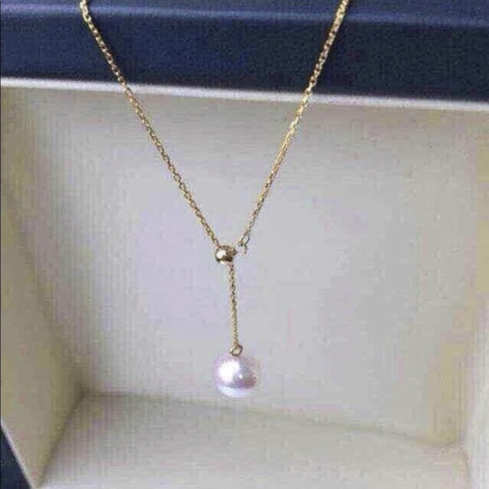 Delicate Pearl Necklace - Picture 5 of 6